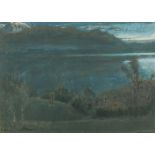 Albert Goodwin, RWS (British, 1845–1932), Gosau, Lake Lucerne, signed lower right "Albert Goodwin"