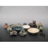 Various mainly Thai and Asian pottery animal ornaments etc.