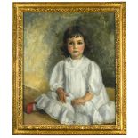 § Hilda Elizabeth Kidman, ASWA (British, 1891-1980) Portrait of Caroline Romer as a child signed 'H.