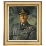 § Hilda Elizabeth Kidman, ASWA (British, 1891-1980) Portrait of Air Marshall Sir William Welsh, KCB,