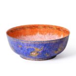 Daisy Makeig-Jones (1881-1945) for Wedgwood, a Hummingbird lustre bowl, with nesting hummingbird