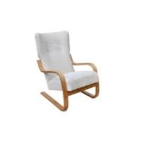 Alvar Aalto (Finnish, 1898-1976), an early model 36 / 401 cantilever armchair, upholstered back