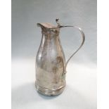 Ricci & Co, Allesandria, a 20th century Italian metalwares insulated jug, of conical form with