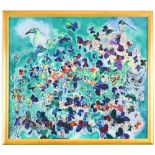 § Philip Sutton, RA (British, b.1928) Summer Butterflies signed, titled and dated 1986 to the
