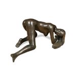§ Shenda Amery (British, born 1937), Feline IV, a large bronze model of a female nude, modelled on