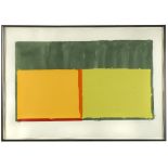 § John Hoyland, RA (British, 1934-2011) Yellows: Small Grey signed and dated 'John Hoyland / 69' (