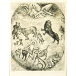 § Marc Chagall (French/Russian, 1887-1985) Creation numbered 75/105 etching 35 x 27cm (14 x 11in)