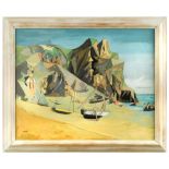 § Walter Horst Nessler (German/British, 1912-2001) Jersey signed 'Nessler' (lower left) oil on