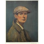 § Laurence Stephen Lowry, RBA, RA (British, 1887-1976) Three signed prints, cased medal 'Self