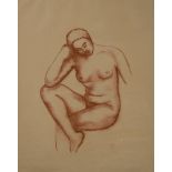Aristide Maillol (French, 1861-1944) Nue Assise lithograph 34 x 28cm (13 x 11in) Provenance: The