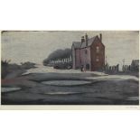 § Laurence Stephen Lowry, RBA, RA (British, 1887-1976) The Lonely House signed 'L. S. Lowry' (
