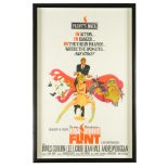 In Like Flint' A 20th Century-Fox one sheet poster for the Gordon Douglas adventure comedy, In