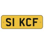 S1 KCF, a cherished number plate on retention expires 10.12.2025