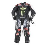 Alpinestars, a Keith Flint media suit 2014, full set of racing leathers, unused still with tags