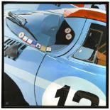 § Luis Perez (Spanish, b. 1978) Racing Car, a Le Mans 917 in Gulf colours signed lower left "Luis