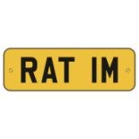 RAT 1M, a cherished number plate on retention expires 19.02.2028