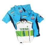 Suzuki, six items of motorcycle wear, team shirts, under racing suit wear (6)