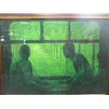 Graham Dean (British, b.1951), 'Compartments The Green Room', silkscreen 24/26, signed