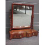 A Regency dressing table mirror