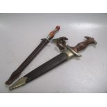 A German WWII SA dagger together with another dagger (2)