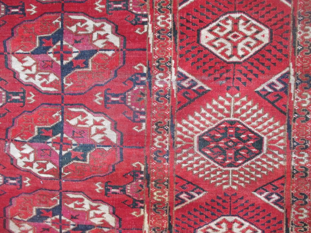 A Tekke Turkoman carpet - Image 3 of 3