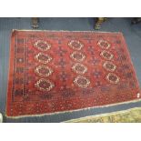 A Tekke Turkmen chuval rug, 95 x 152cm