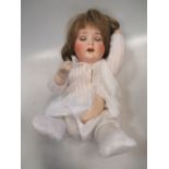 A German bisque head doll