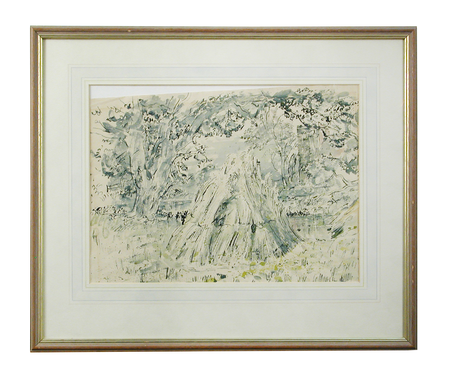 John Scorror O'Connor (British, 1913-2004) 'Haymaking', signed 'John O'Connor' (lower right), - Image 2 of 4