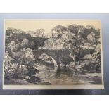 Leonard Russell Squirrell (1893-1979) 'The Golfer's Bridge Melton, 1930, signed in pencil lower
