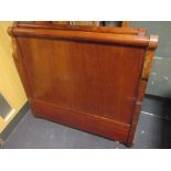 A Bedemeier mahogany bedstead