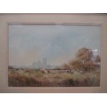 Paul Stafford (British, 20th Century), East of Ely, watercolour, 36 x 54cm
