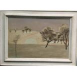 Bryan Senior (b. 1935), Trees on Primrose Hill, 1962, oil on canvas board, signed and dated lower