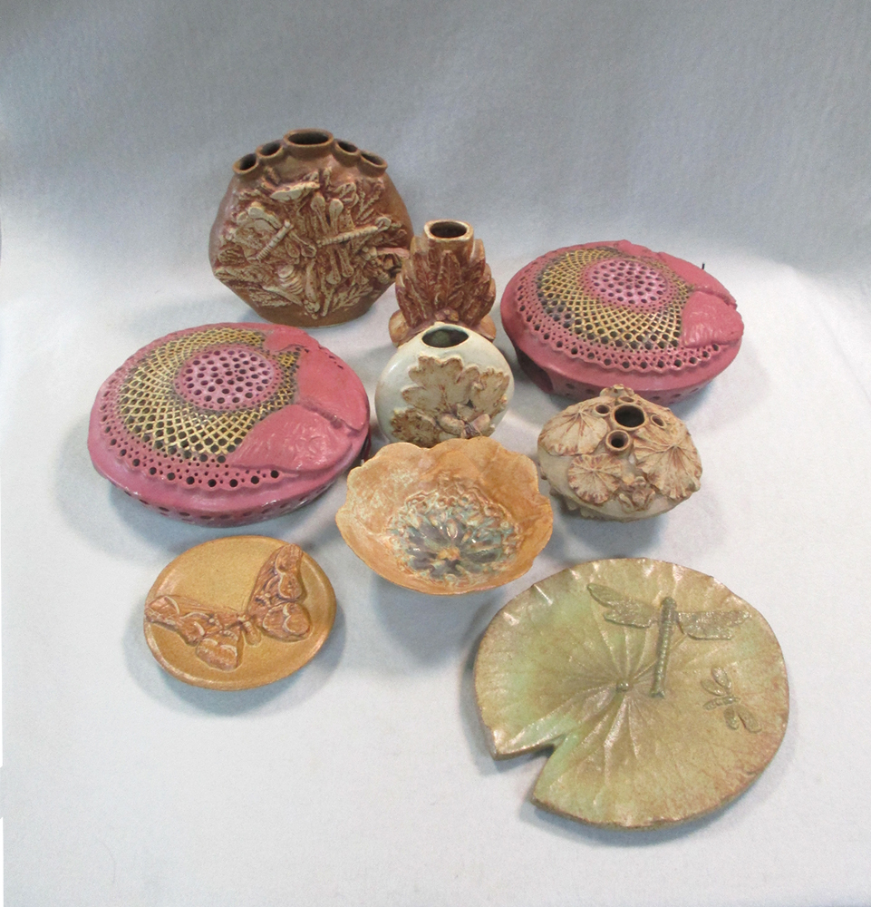 § Bernard Rooke, (British, born 1938), a collection of wares inspired by the natural world,