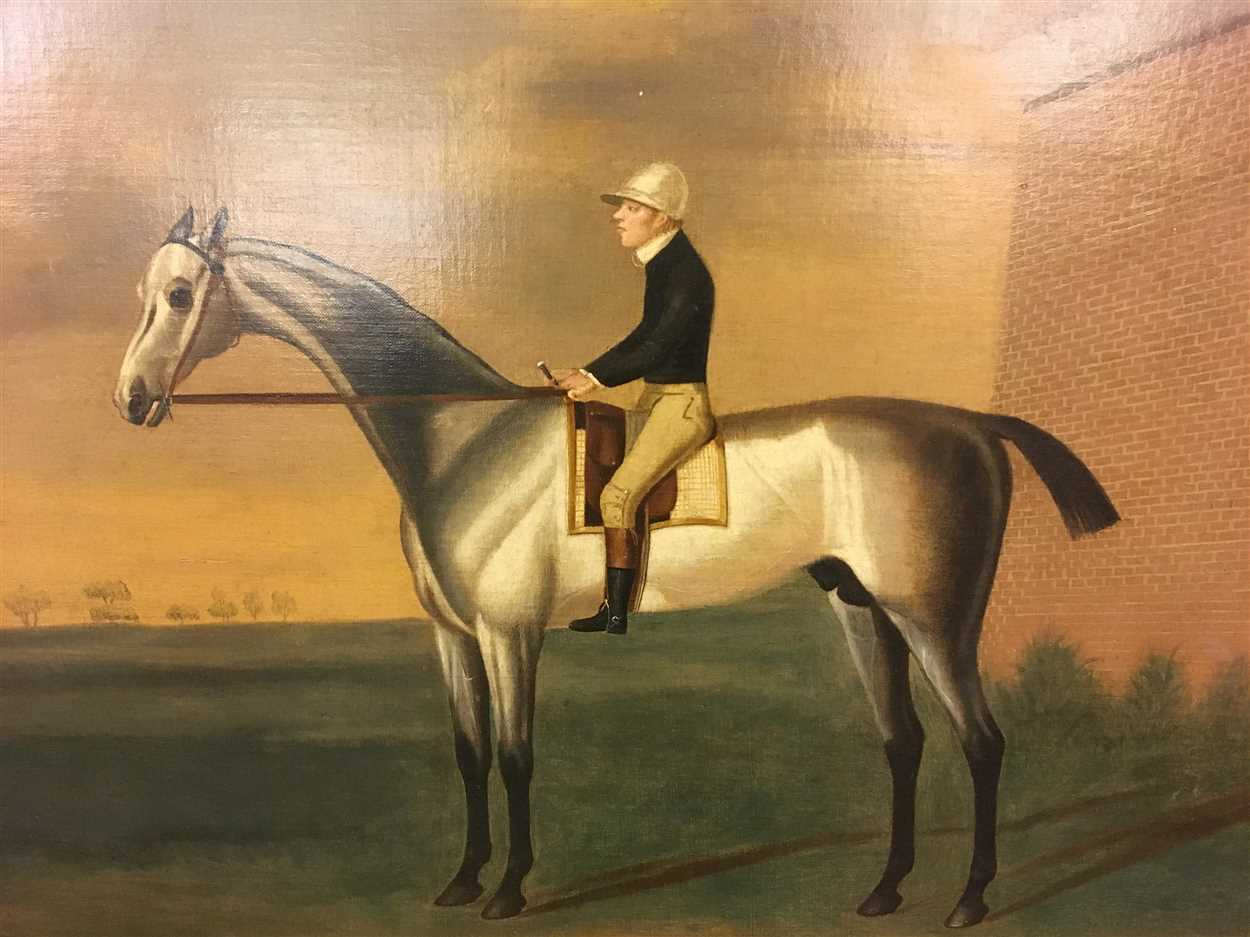 Francis Sartorius the Elder (English, 1734-1804) Bordeaux, a grey racehorse with jockey up - Image 6 of 7