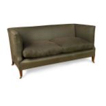 A Howard and sons square back sofa,