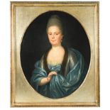 Circle of Johann Heinrich Wilhelm Tischbein the Elder (German, 1722-1789) Portrait of a noblewoman,