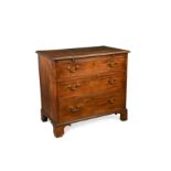 A George III mahogany chest,