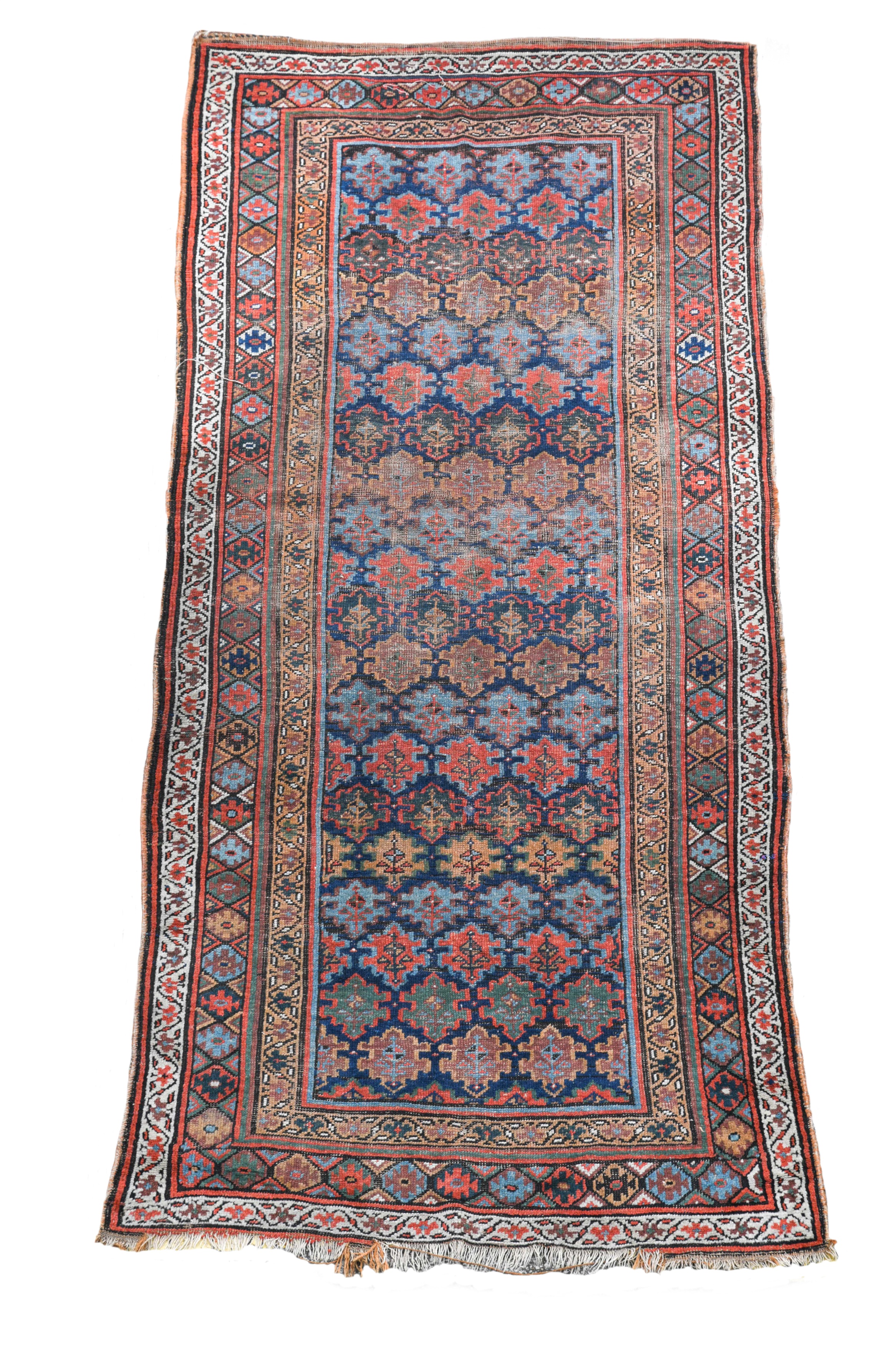 A pretty Kurdish long rug,