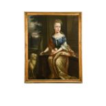 Attributed to John Baptiste de Medina (Flemish/Spanish 1659-1710) Portrait of a lady, believed to