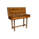 A walnut cased 4 octave Clavichord by Thomas Goff (1898-1974),