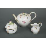 A Meissen bachelor's tea service,