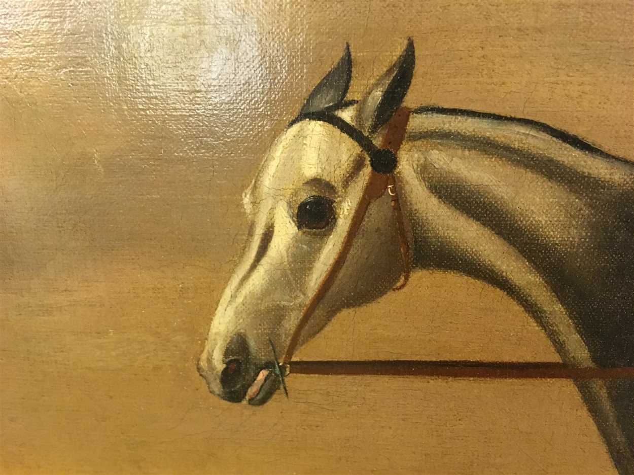 Francis Sartorius the Elder (English, 1734-1804) Bordeaux, a grey racehorse with jockey up - Image 4 of 7