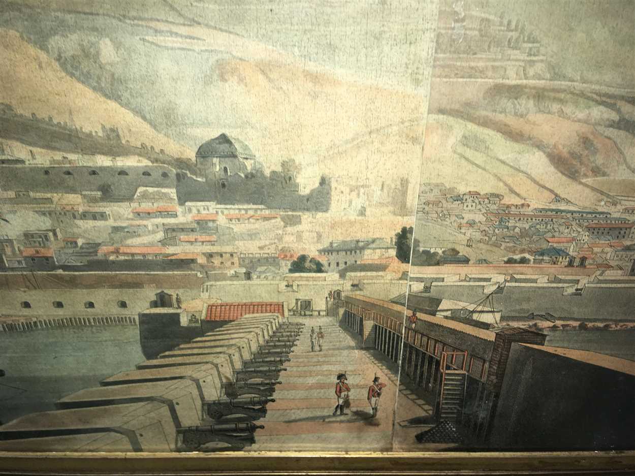 J B Harraden (British, fl. 1801-1815) after Henry Aston Barker (1774-1856) 'Of a View of Gibraltar, - Image 9 of 12