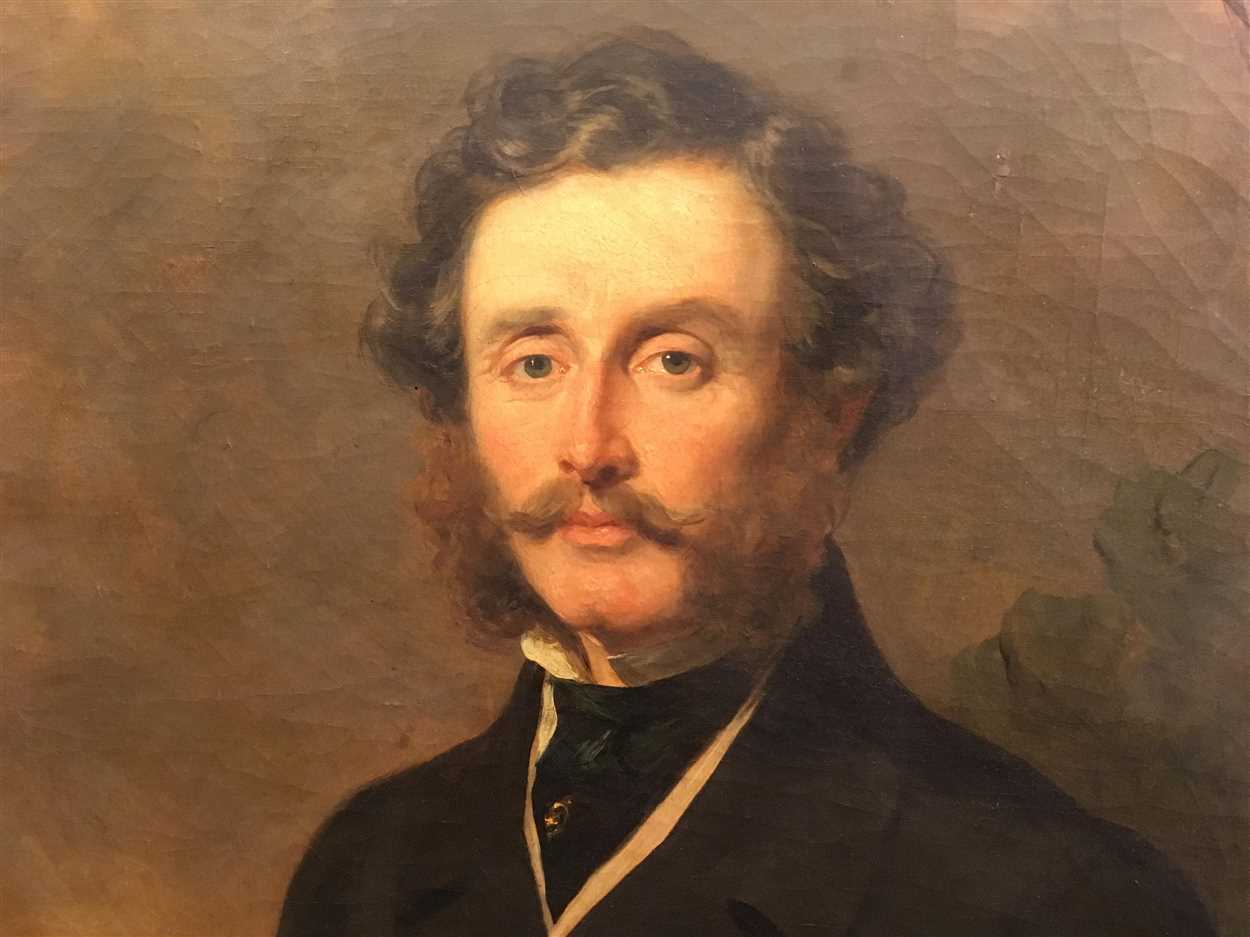 Sir Francis Grant PRA (Scottish, 1803-1878) Portrait of John Hardy Esq., later Sir John Hardy, 1st - Image 2 of 14