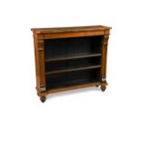 A Regency rosewood bookcase,