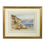 Myles Birket Foster, RWS (British, 1825-1899) Isola dei Pescatori, Lake Maggiore, Italy