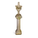 An 19th century marble urn,