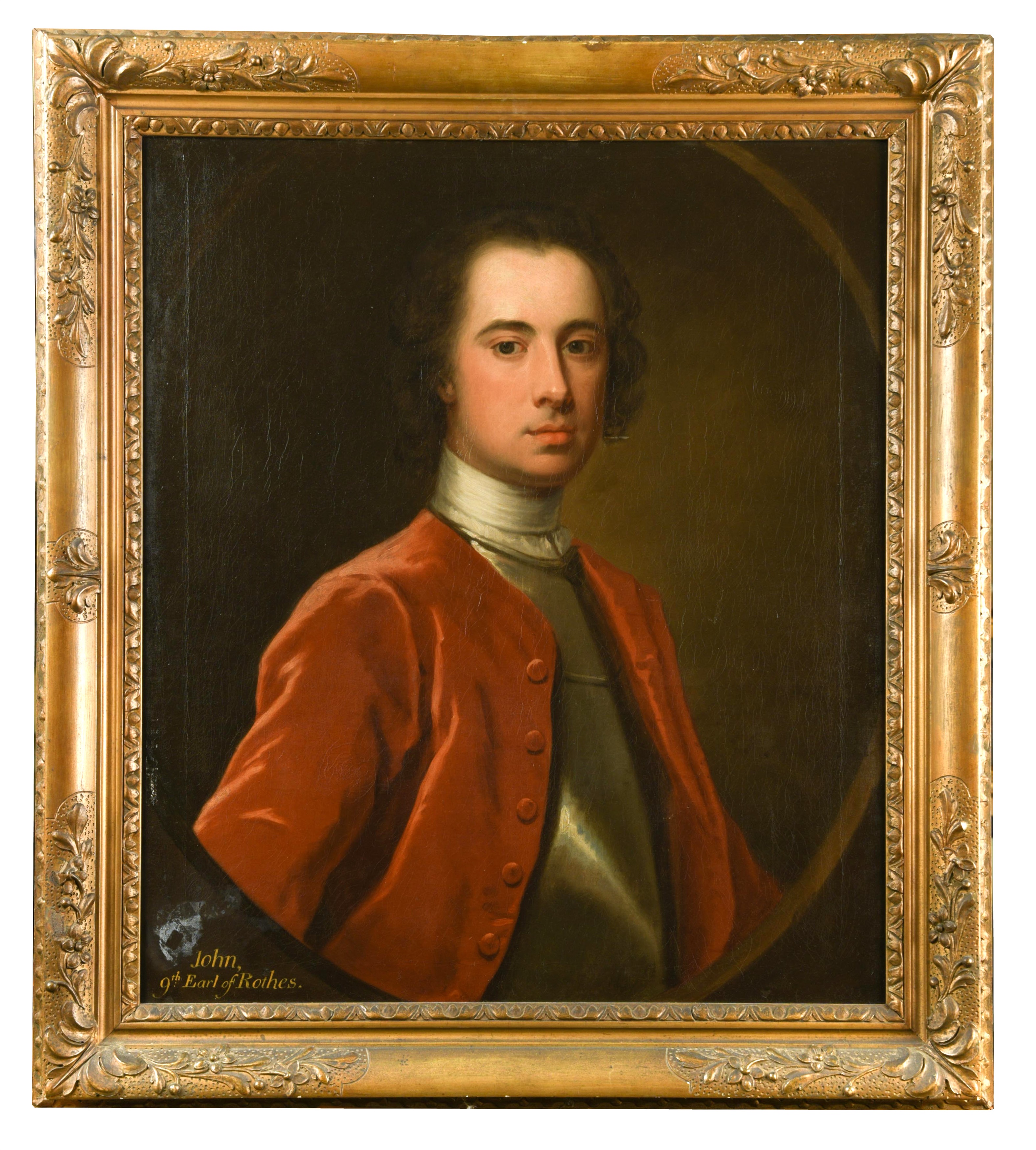 Attributed to William Aikman (Scottish, 1682-1731) Portrait of John, 9th Earl of Rothes (1679-1722),