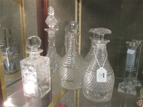 Various glass paperweights, decanters etc - Image 3 of 3