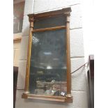 A 19th century giltwood overmantle mirror